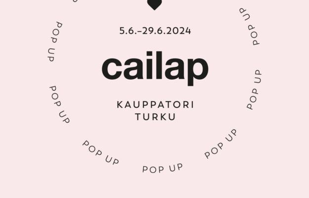 Cailap pop up kesäkuussa Turun kauppatorilla
