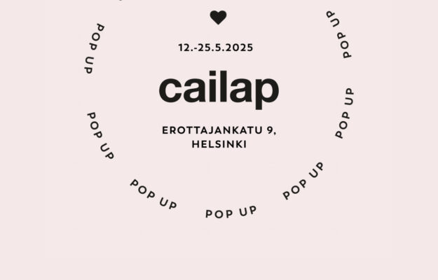 Cailap pop up toukokuussa Helsingin Erottajalla